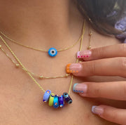 The Opal Evil Eye Necklace