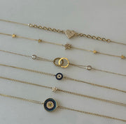 The Classic Pave Evil Eye Bracelet