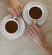 The Dainty Half Tennis Bracelet