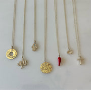 The Pave Mini Allah Necklace