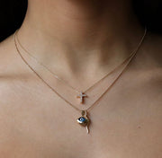 The Classic Pave Cross Necklace