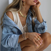 The 5mm Three Toned ArmCandy Bracelet