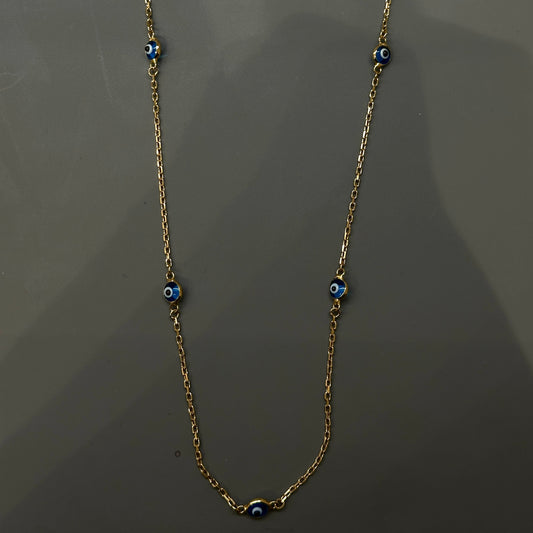 The Hand-Painted Evil Eye Necklace