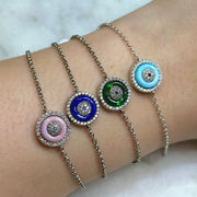 The Murano Glass Evil Eye Bracelet
