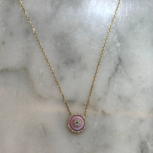 The Murano Glass Evil Eye Necklace