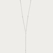 The Micro Pearl Lariat