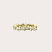 The High and Low Bezel Eternity Ring