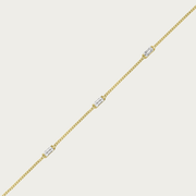 The Multi Baguette Stone Bracelet