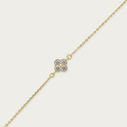 The Dainty Four Leaf Clover Bracelet