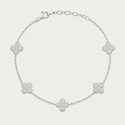 The Shining Mini Clovers Bracelet