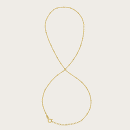 The Double Strand Micro Square Bead Handchain
