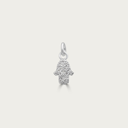The Pave Mini Hamsa Charm