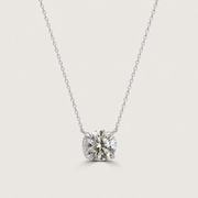 The Mega Luxe CZ Solitaire Necklace
