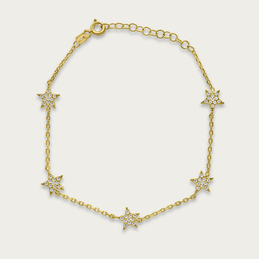 The Shining Mini Stars Bracelet