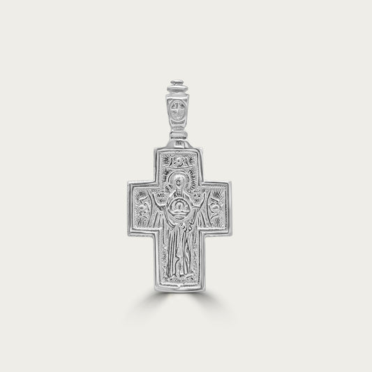 The Double Sided Holy Crucifix Pendant