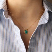 The Enamel Madonna Necklace