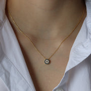 The Three Dimensional Evil Eye Necklace