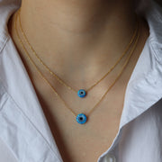 Le collier opale mauvais œil