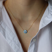 Le collier opale mauvais œil