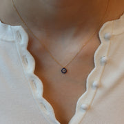 The Classic Pave Evil Eye Necklace