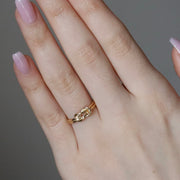 The Reef Knot Ring