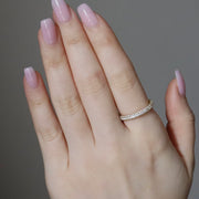 The Pave Doughnut Ring