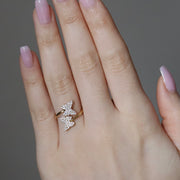 The Happy Butterflies Ring