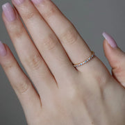 The Mini Enamel Evil Eye Ring