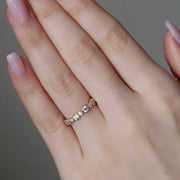 The High and Low Bezel Eternity Ring