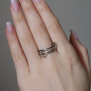 The Interlocked Stacked Ring