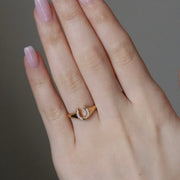 The Ada Horseshoe Ring