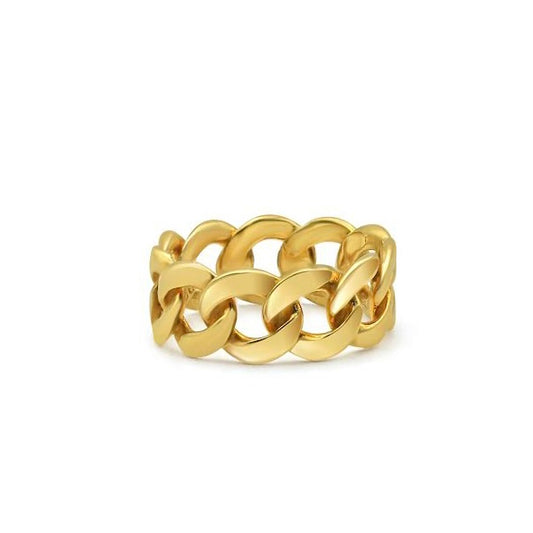 The Unadorned Cuban Link Ring