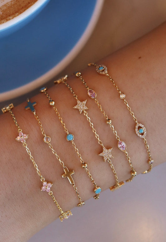The Shining Mini Stars Bracelet