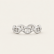 The Sculpted Mariner Link Ring