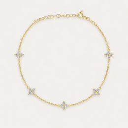 The Four Cluster Bracelet