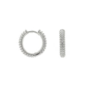 The All Around Pavé Huggies