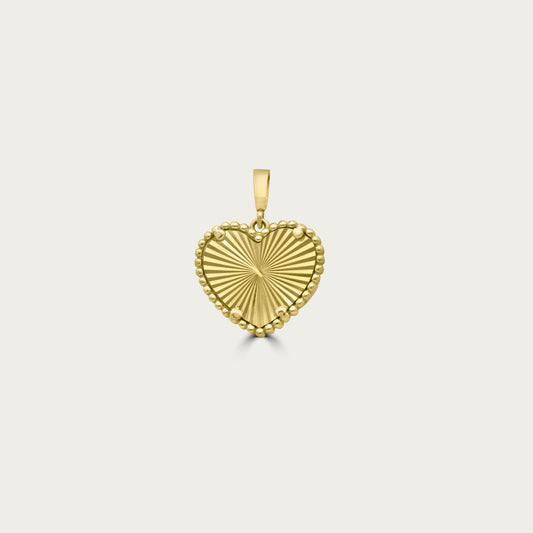 The Diamond Cut Heart Pendant