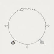The Evil Eye And Hamsa Charm Bracelet
