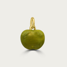 The Big Green Apple Charm