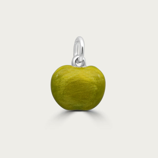 The Big Green Apple Charm