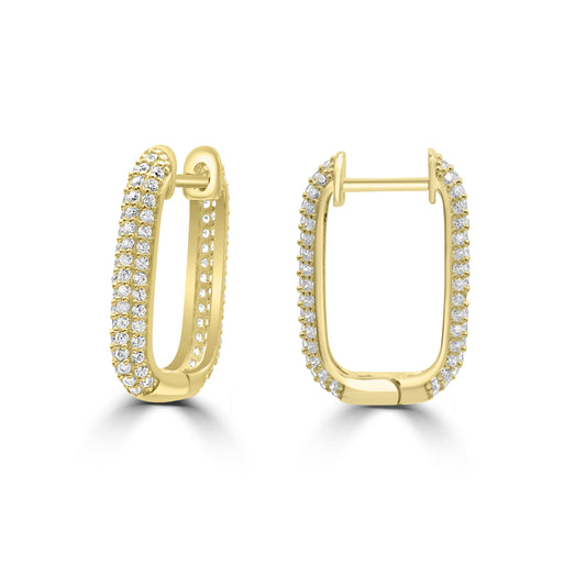 The All Around Pave Square Huggies