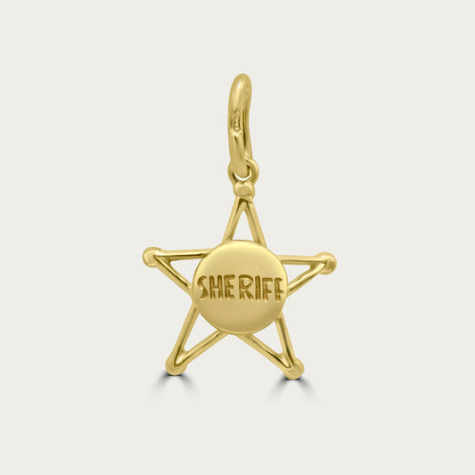 The Howdy Sheriff's Badge